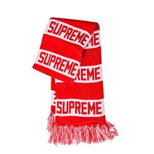 Supreme Bar Stripe Scarf
Red